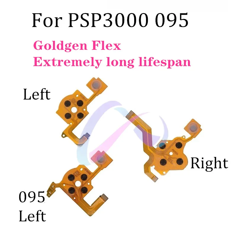 5/10/20PCS Left & Right Keypad for PSP 3000 090 093 D-Pad Cross Buttons Conductive Membrane Film for PSP3000 095 Console Repair