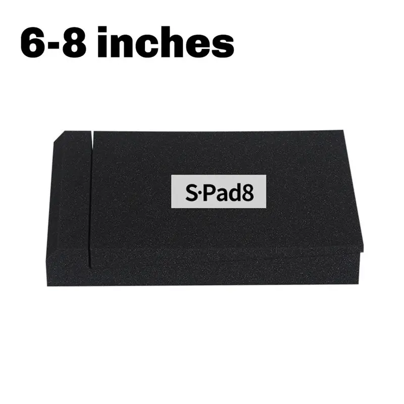 AS63-1 Pcs Acoustic Foam Pads Studio Isolation Speaker Desktop High-Density Sponge Blocks Sound Cotton Accessories