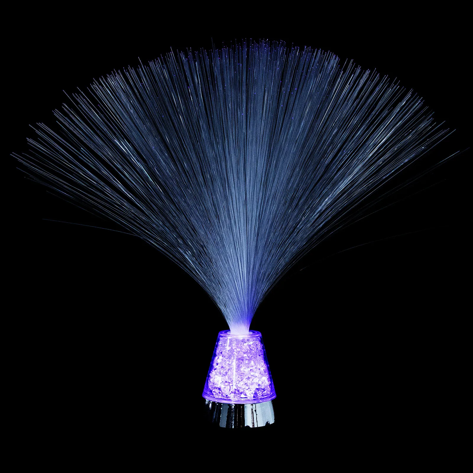 

Набор из 1 светодиодной декоративной лампы с пультом ДУ, оптоволоконный ночник, элегантный настольный светильник для декора спальни и гостиной