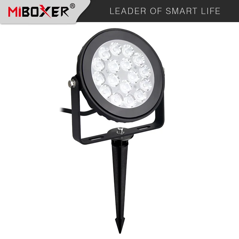 Miboxer 9W/12W RGBCCT LED Garden Lights Waterproof IP66 &Zigbee 3.0 gateway/2.4G RF Remote Controller  AC110V-220V