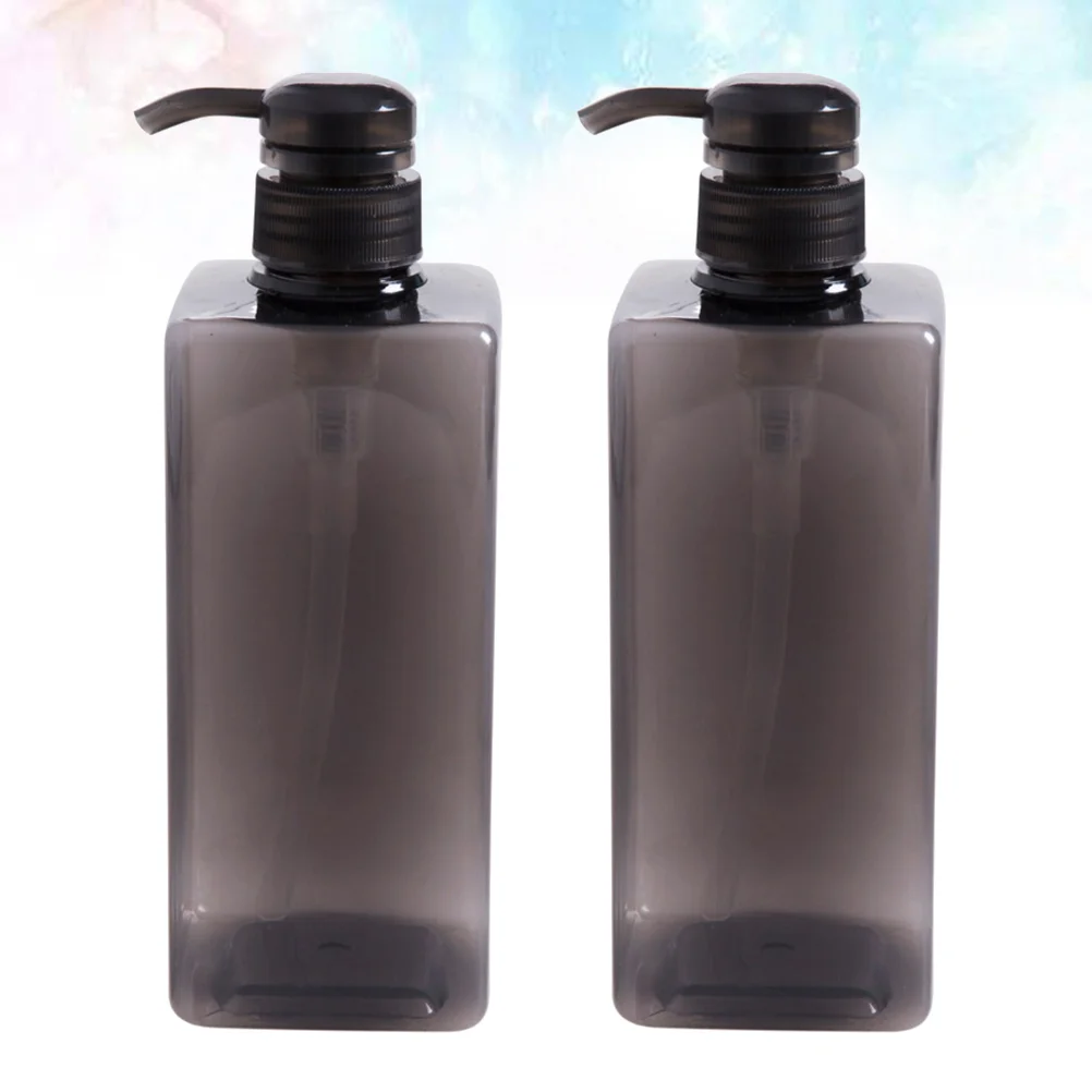 

Pump Bottle Dispenser Refillable Handwashing Fluid Toiletries Container Travel Shampoo Bottles