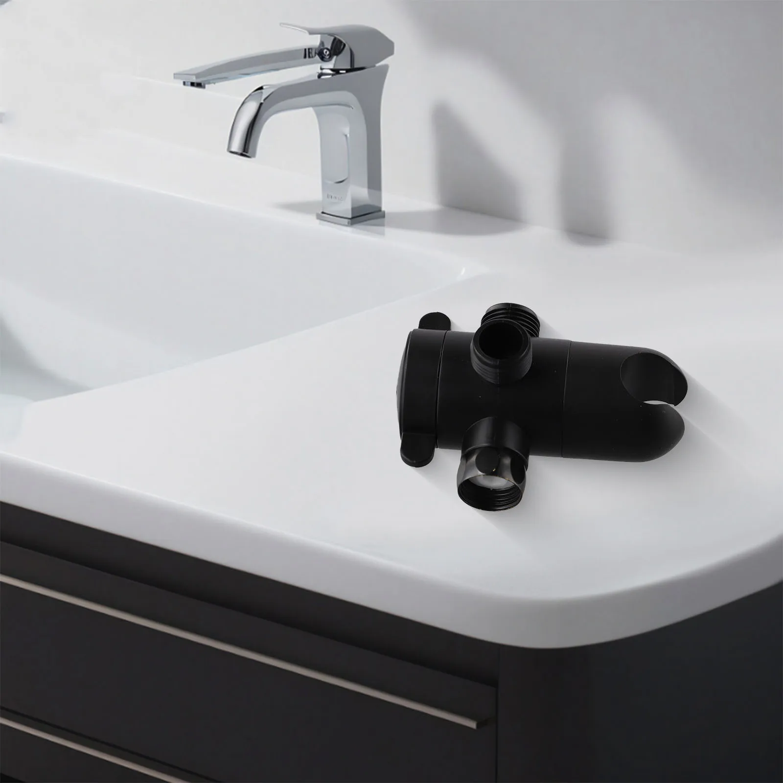 

Фиксированный разъем для насадки для душа, 3-позиционный переключатель, модернизация для ванной комнаты, универсальное решение для душа, установка для самостоятельного изготовления