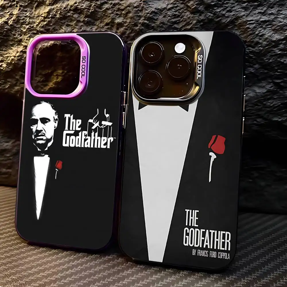 The Godfather Handyhülle für iPhone 17 16 15 11 12 13 14 Pro Max 16 Plus 12 Mini 7 8 XR XS 15Pro MAX Cove