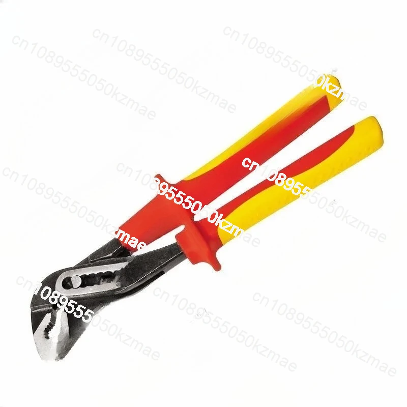 

10-Inch VDE 1000V High Insulated Pump Pliers | Adjustable Vice Wrench for Electric Special Use