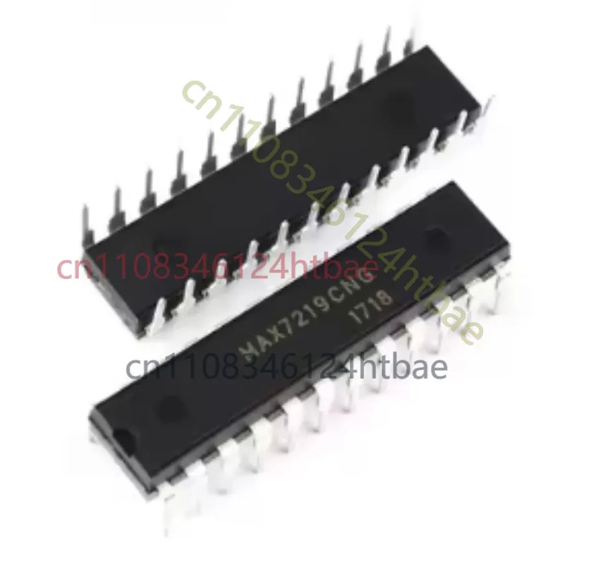

For MAX7219 MAX7219CNG LED Display Driver IC DIP-24 Through Hole New Original 100PCS/LOT