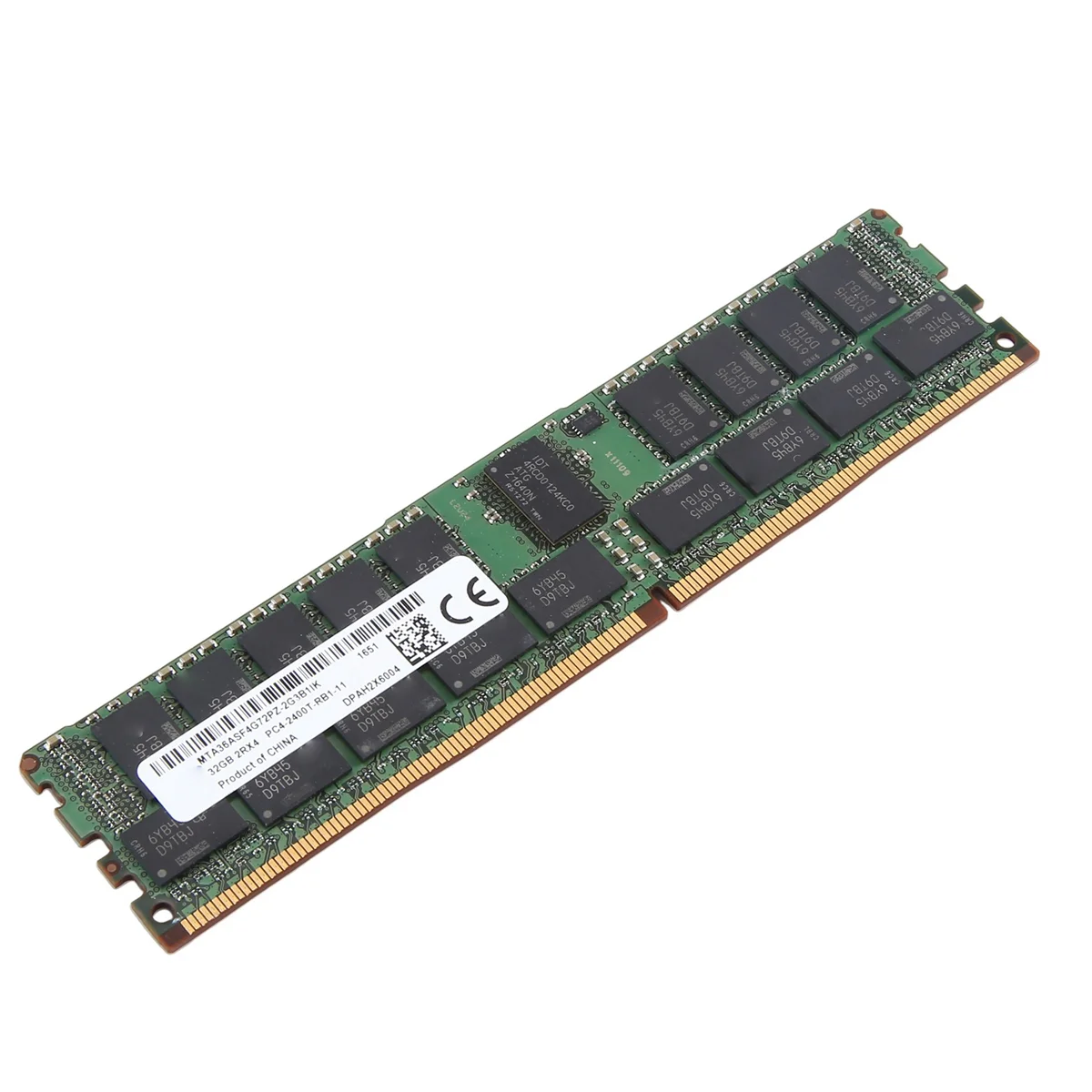 AT87-For MT 32GB DDR4 Server RAM Memory 2400Mhz PC4-19200 288PIN 2Rx4 RECC Memory RAM 1.2V REG ECC RAM