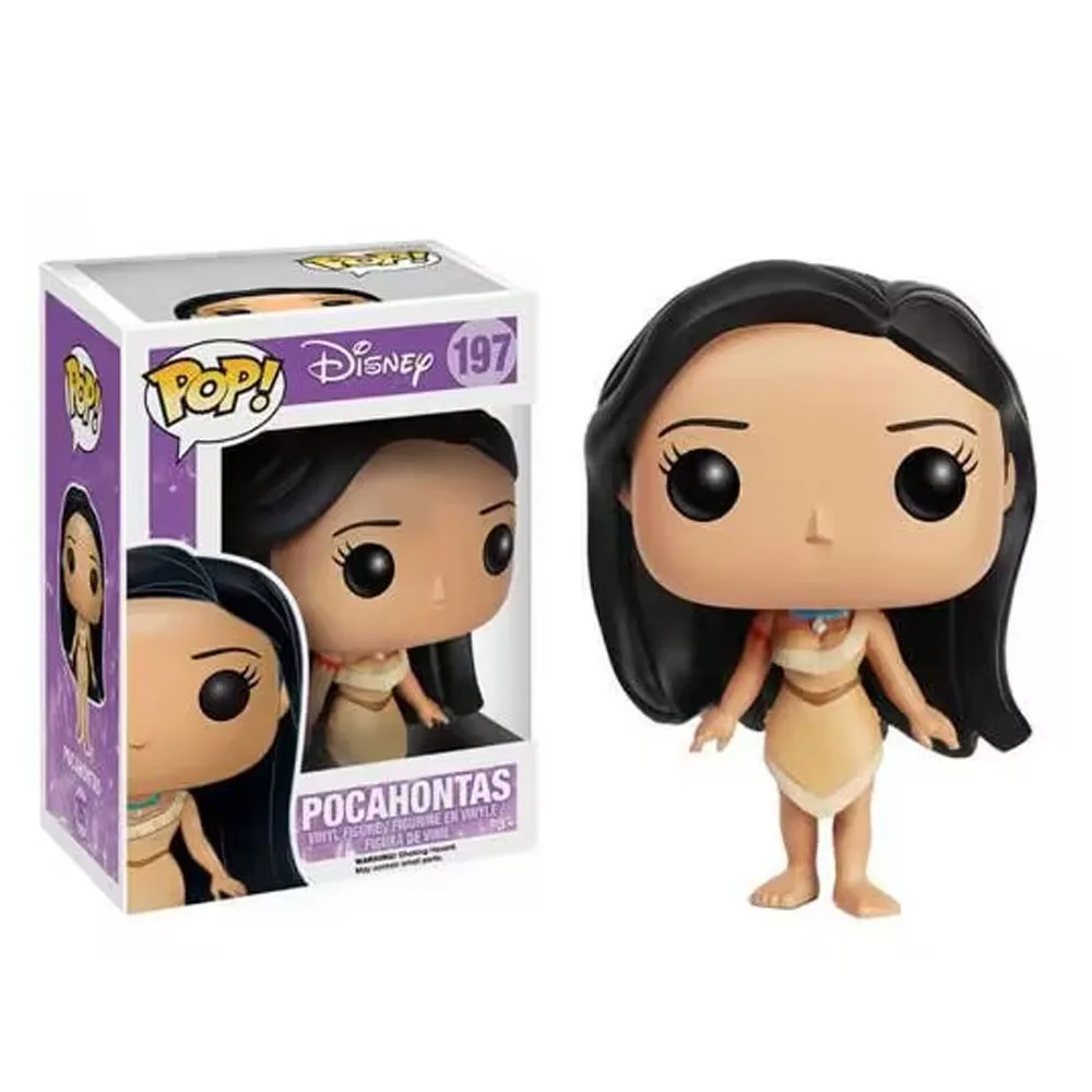 Funko Pop Disney Moana Pocahontas #197 Hei Hei #292 Vinyl Action Figure Toys Dolls Kids Gifts