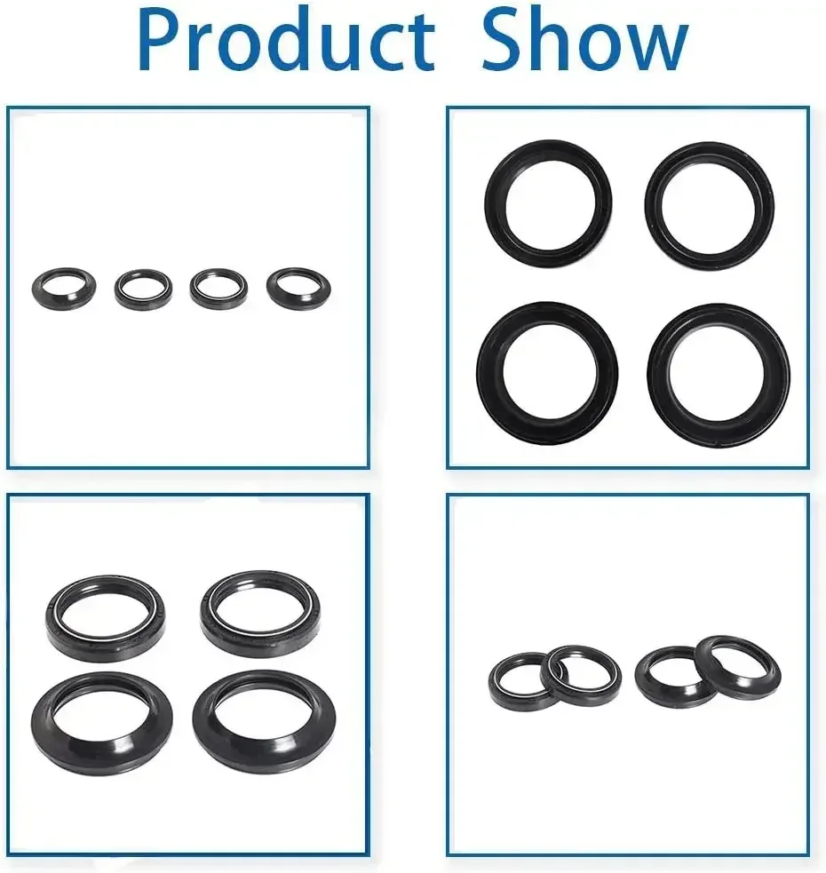 لسوزوكي GN250 GS300 GS400 GS425 GS450 GS 300 400 GT250 GT380 RM65 RM80 ياماها XS360 XS400 ممتص الجبهة شوكة الغبار النفط الختم