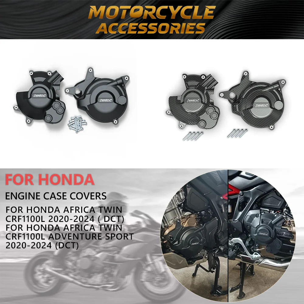 

Motorcycle Engine Fall Protective Cover For Honda Africa Twin CRF1100L Adventure Sport ( DCT) 2020 2021 2002 2023 2024