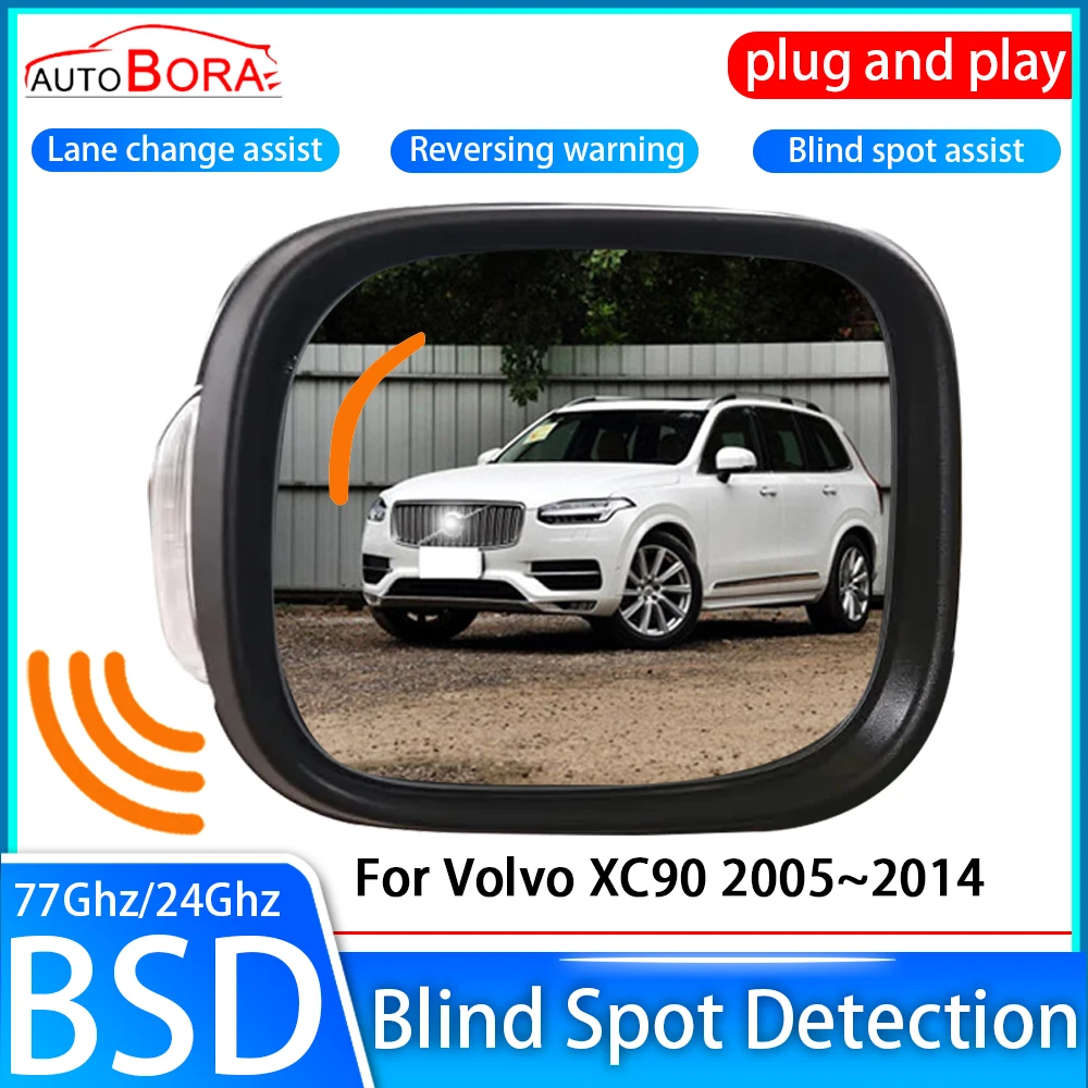 

ZhuCamX Car Blind Spot Detection System BSD BSA BSM Sensor Drive Rear Mirror Monitoring for Volvo XC90 2005~2014