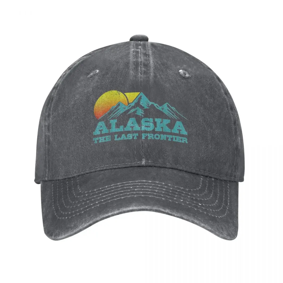 

ALASKA THE LAST FRONTIER Baseball Cap custom caps New In The Hat Sun Hat For Children Women's Golf Clothing Men's