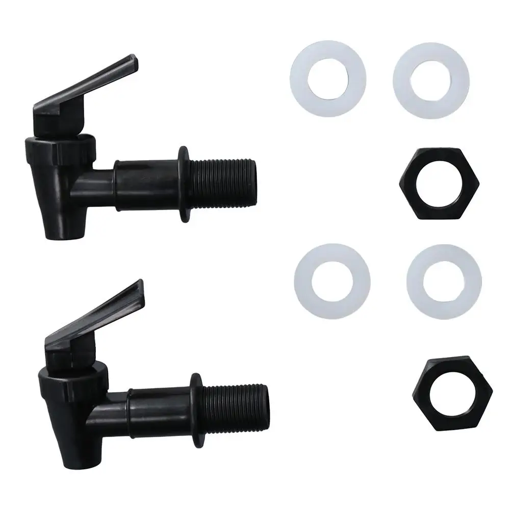 2 Pcs Replacement Faucet Water Bottle Jug BPA Free Plastic Water Spigot Replacement for Household Water Bucket