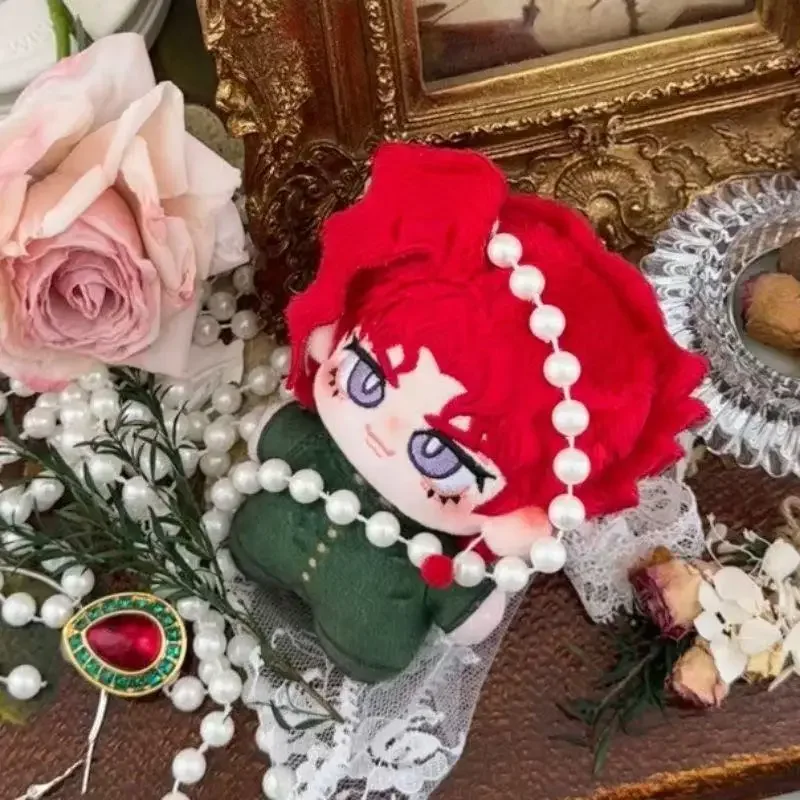 Boneka Mewah Katun Anime JOJO Noriaki Kakyoin 10Cm - Hadiah Kejutan Sempurna untuk Teman Anak-anak atau Liontin Ransel