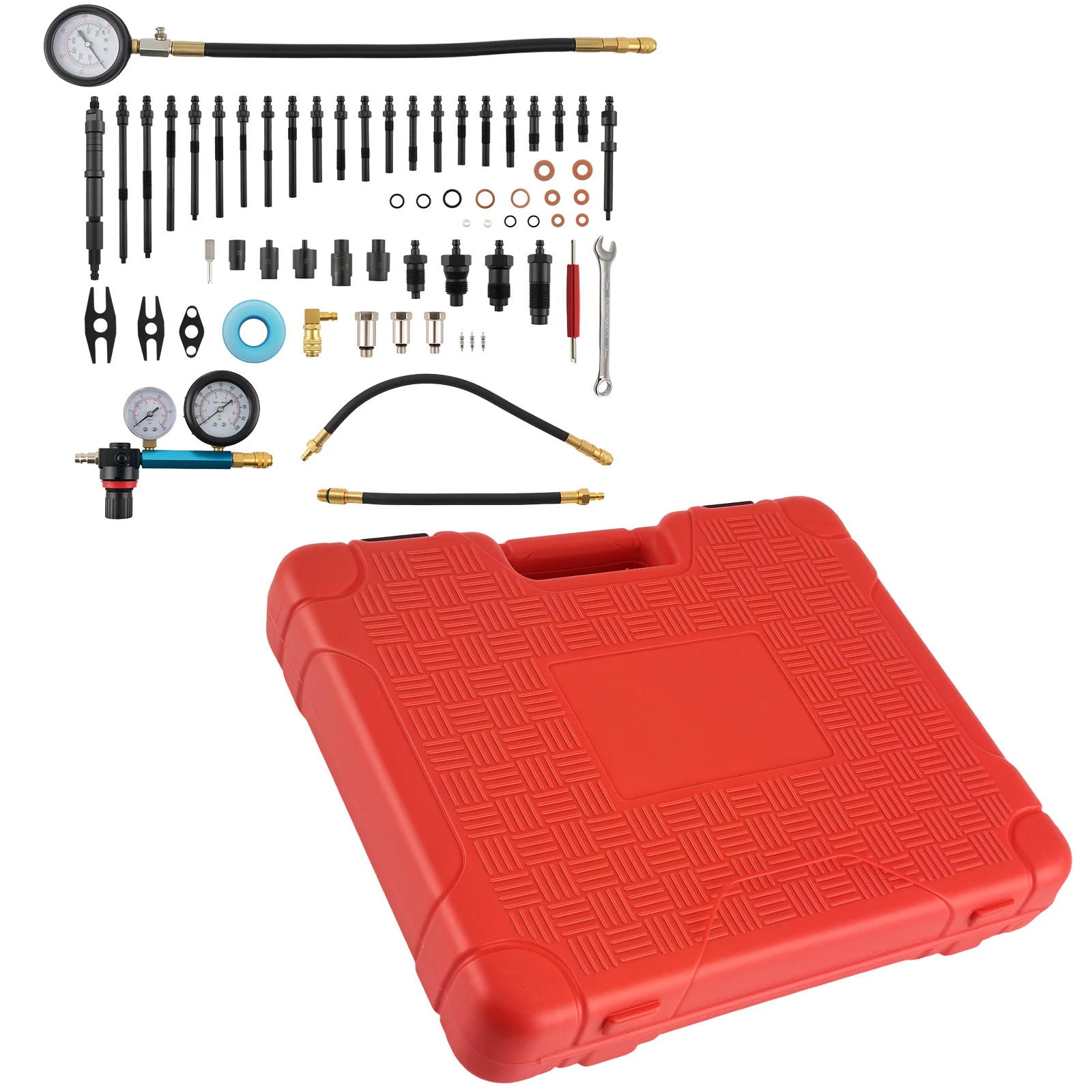 Compression tester pressure loss tester for petrol diesel engines cars trucks M10 M12