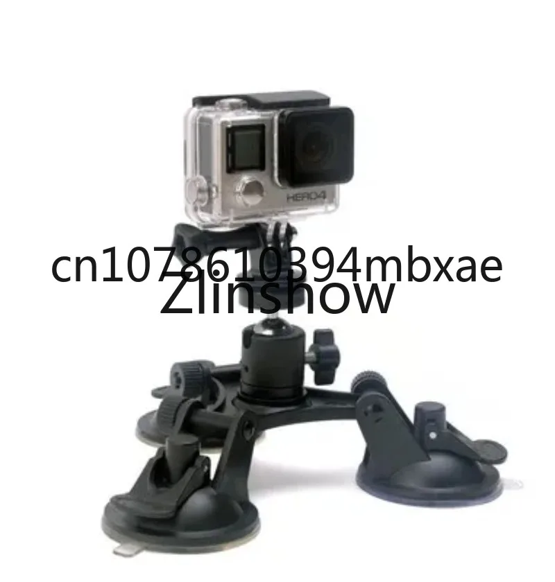 

New Arrive Tri-Angle Suction Cup Mount For Other Camera Accessories Go Pro Hero 8 7 6 5 4 3+ Xiao Yi OSMO Action Camera