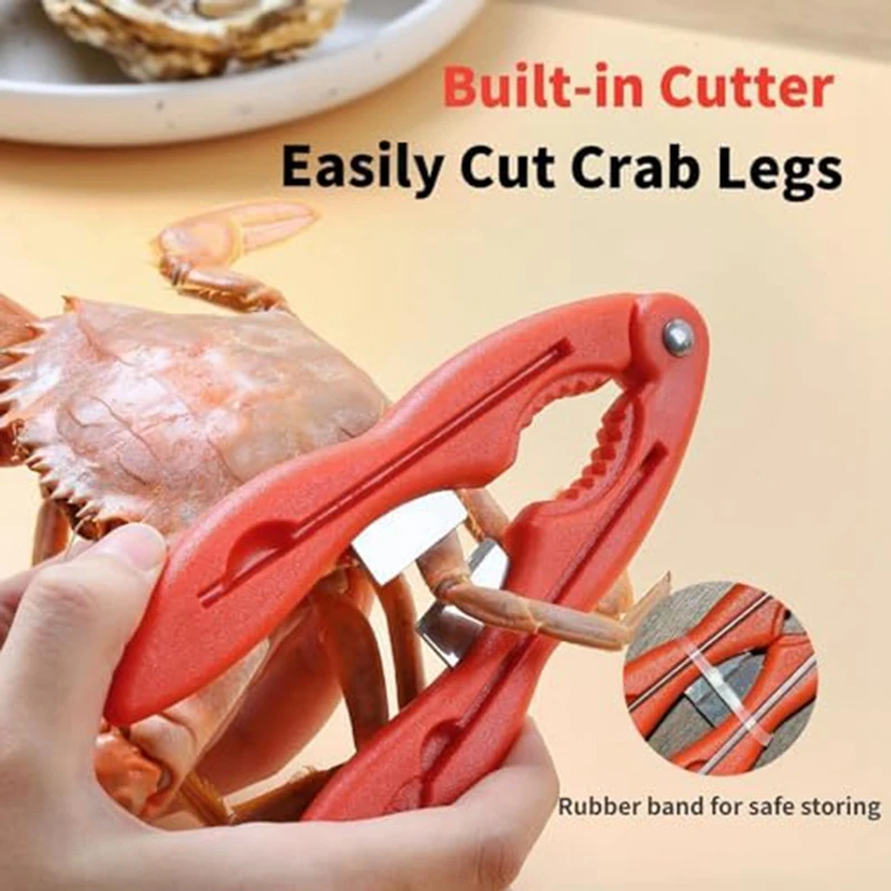 Crab Crackers And Tool Multifunctional Crab Leg Cracker Efficient Lobster 2Piece