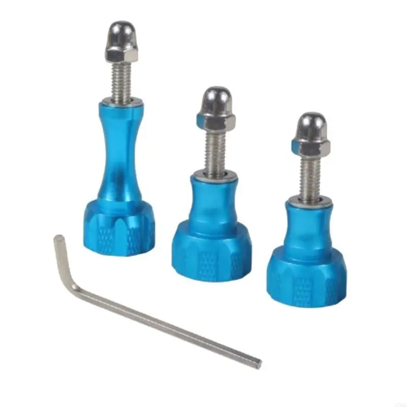  4pcs Long and Short Metal Screws Accessory for Unique Decorative Applications