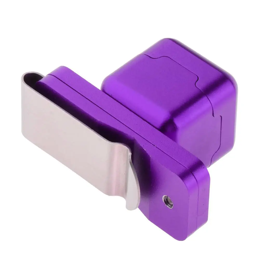 High Quality Metal Billiard Chalk Storage Box Pocket Holder for Cue Stick Protection and Table Use