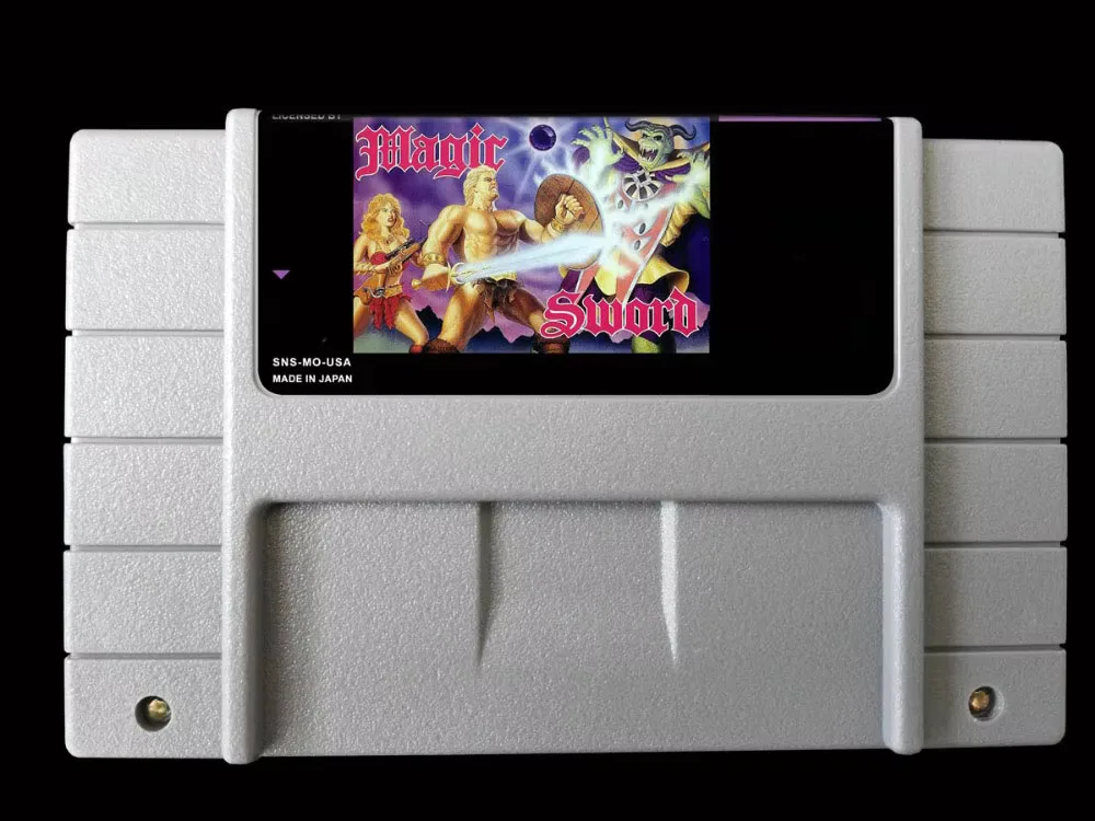 

16-битные игры ** Волшебный меч (версия для США!! Английский язык!! )