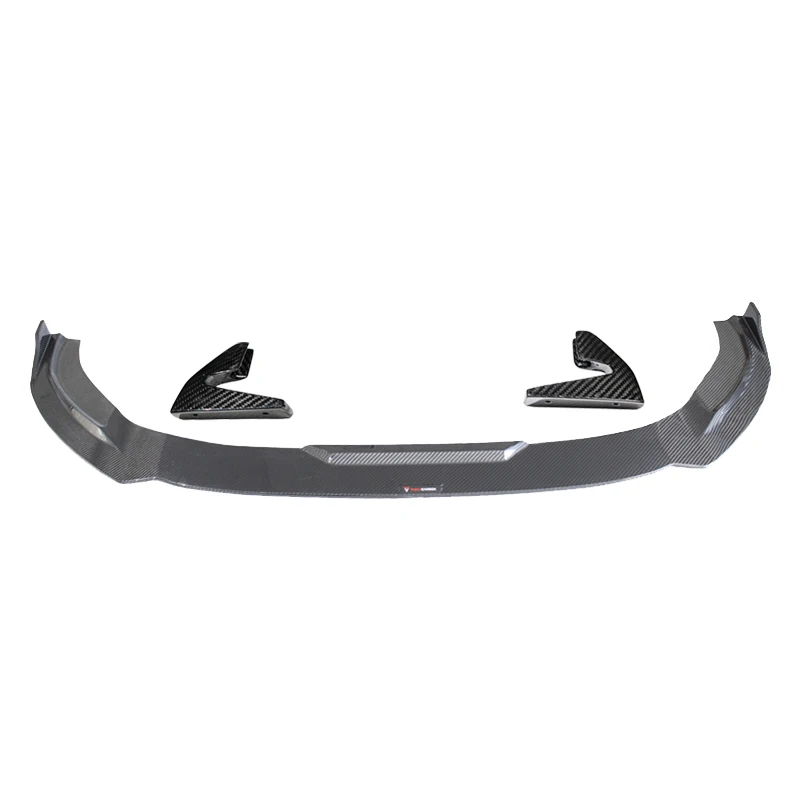 Carbon OEM & ODM Service Dry Carbon Fiber Front Bumper Lip For AUDI A4 S4 B9 PA 2021-UP