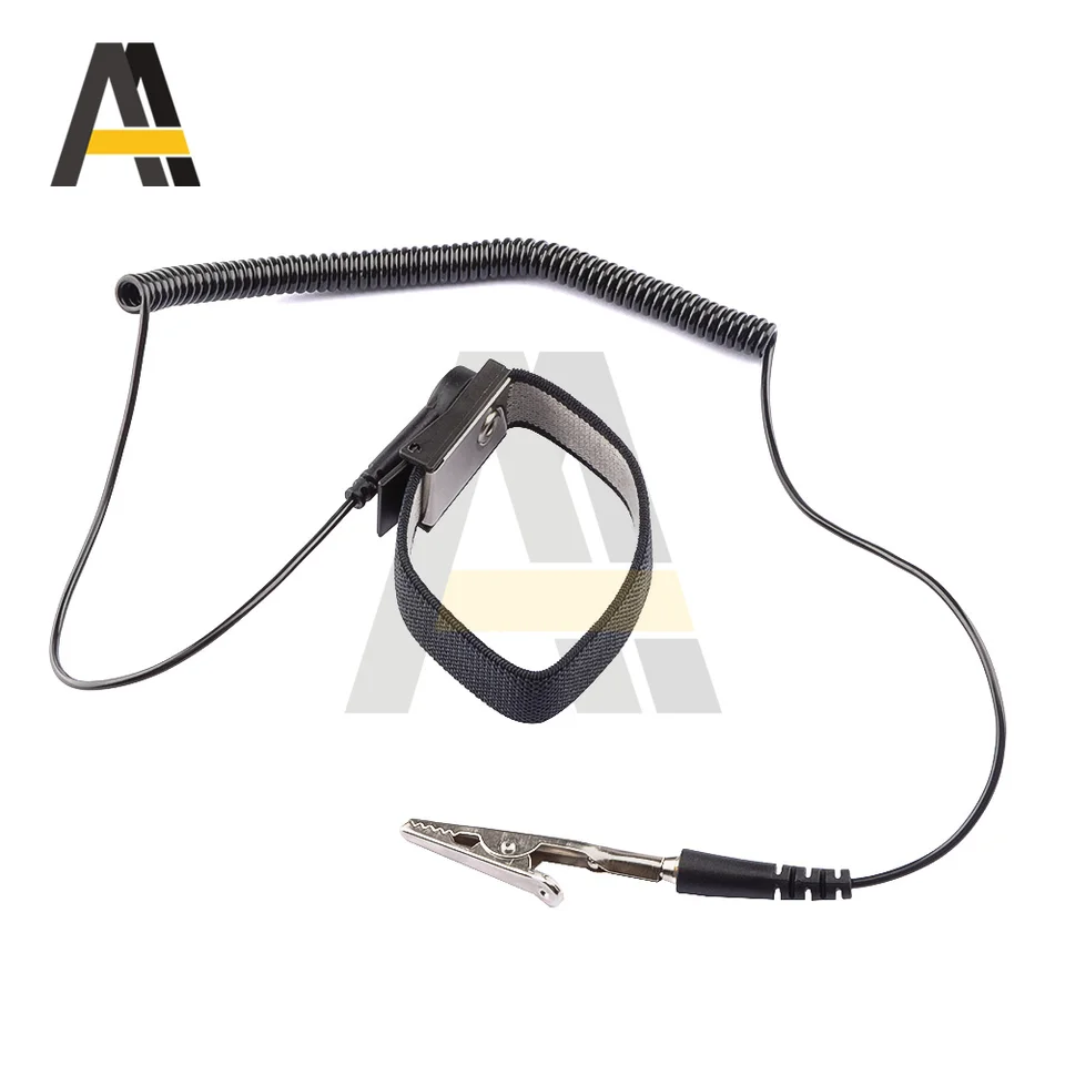Schnurloses ESD-Armband Aus Edelstahl & PU –  Produktbild-Vorschau 4