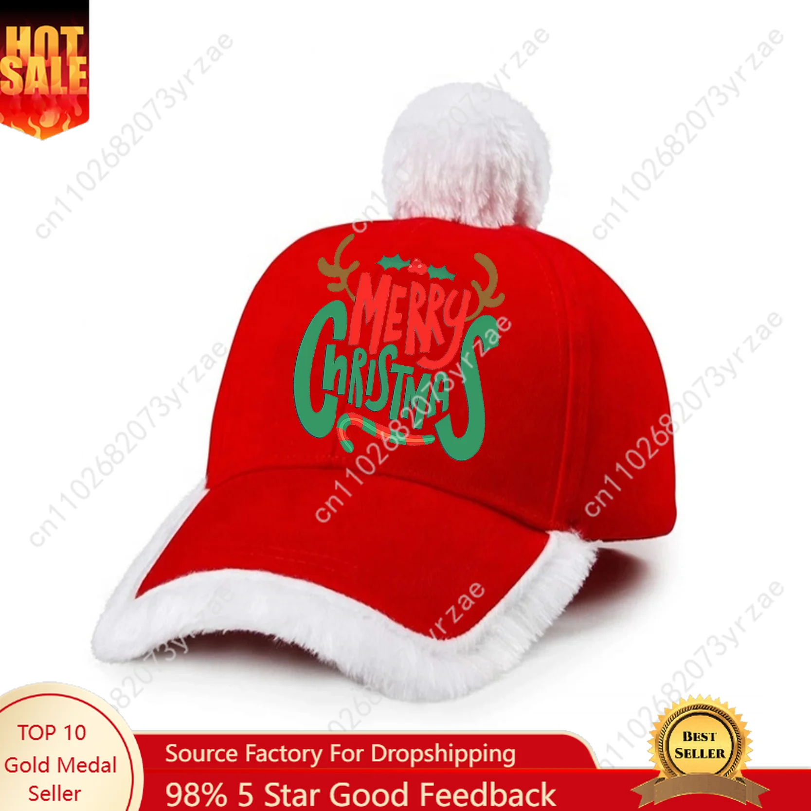 

Merry Chrismas Hat Aerosmith Red Cap Mans Womens Child Fashion Christmas Gifts Hats Embroidered Caps Custom Festive Headdress
