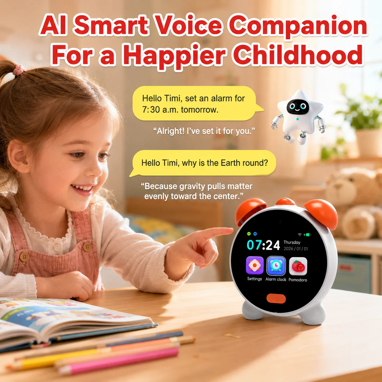 Reloj Despertador Inteligente  - Sound Sleep Trainer Clock reseña y precio