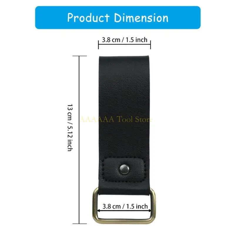 A2BE Heavy Duty Tool Belt Tape Measure Holders Keychain Clip For Everyday Use