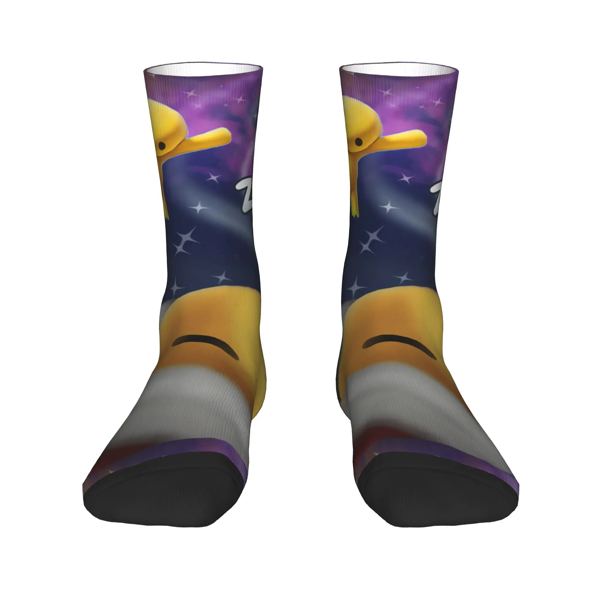 Wobblys Life Gaming Funny Socks  Funny Stockings Men's Medium Soft Running Socks Spring Graphic Anti Skid Socks