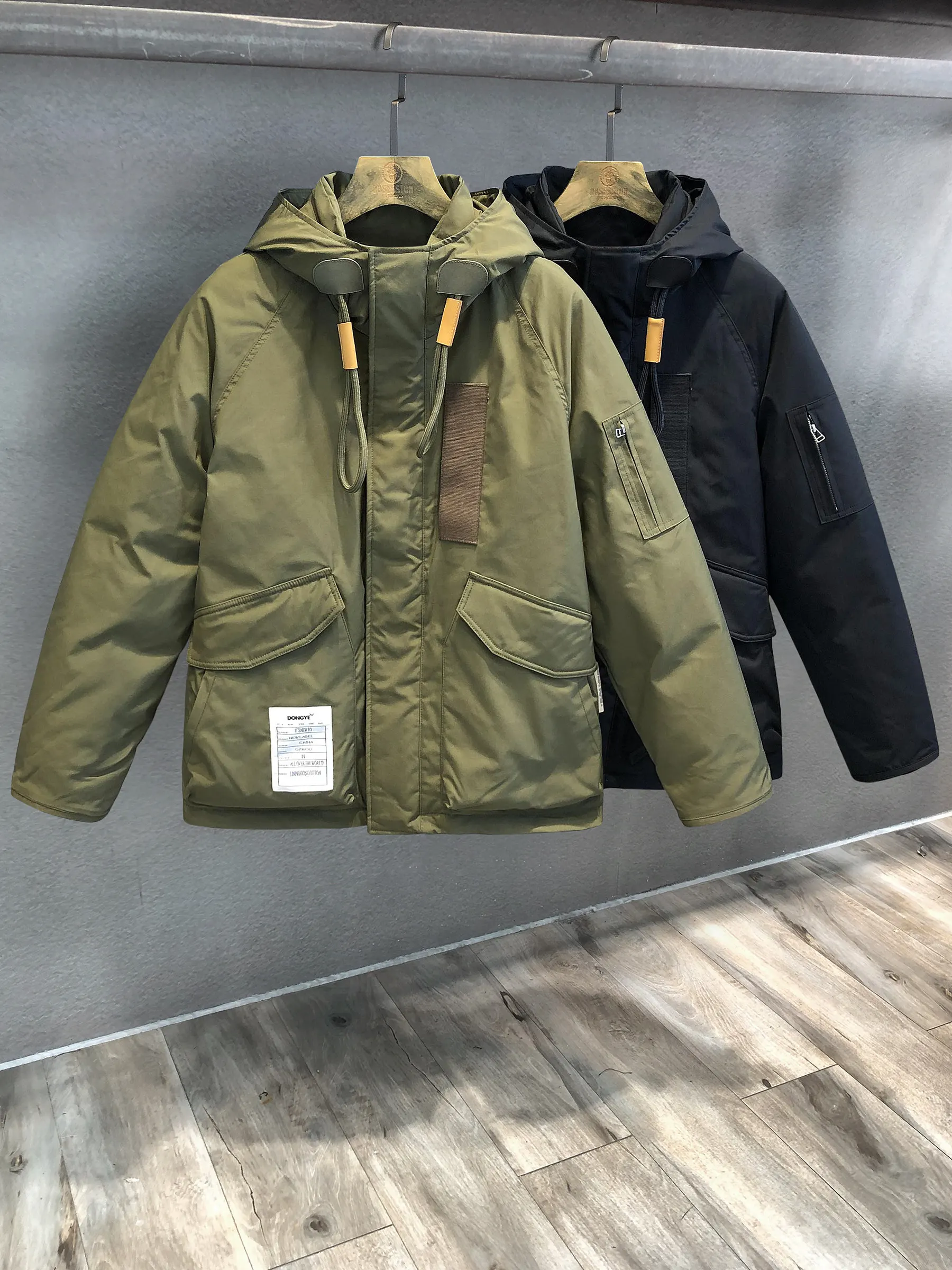 

Thiened ort Workwear Jaet for Men Winter 2025 New Trend Brand American Casual Warm Windbreaker Coat M Youth ular