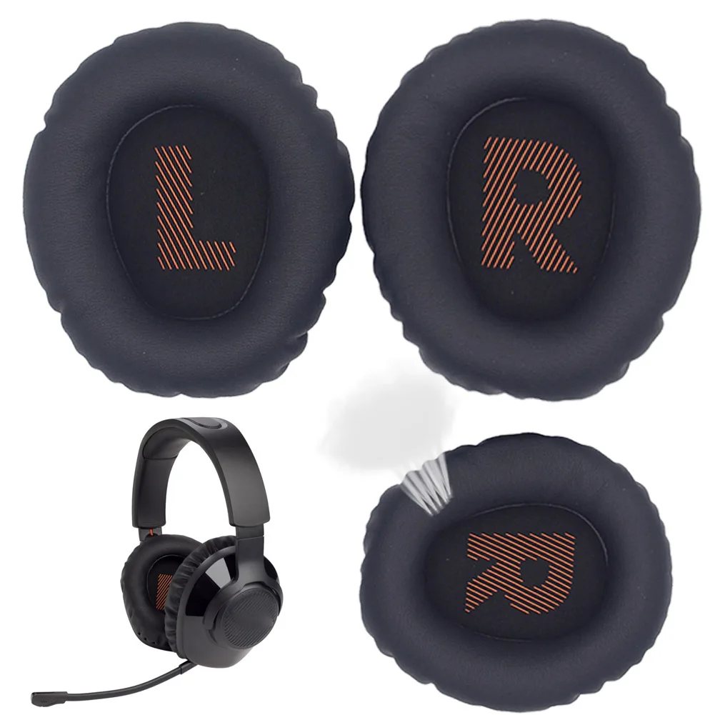 Kopfhörer abdeckung Protein Leder Headset Schutzhülle Geräusch isolierung Kopfhörer Ohr polster für jbl Quantum q350 q360 Headset