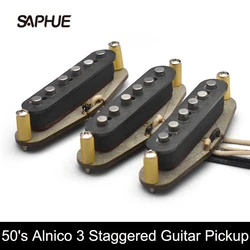 Alnico 3 Vintage Staggered ST Style Electric Guitar Pickup Handmade SSS 50's Sound Style Electric Anico III Guitar Pickup