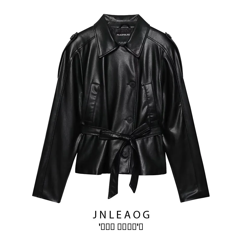 

Faionable ort Jaet из кожзаменителя, женская осенняя новинка, универсальный дизайн Sli Wind, универсальное полиэфирное волокно