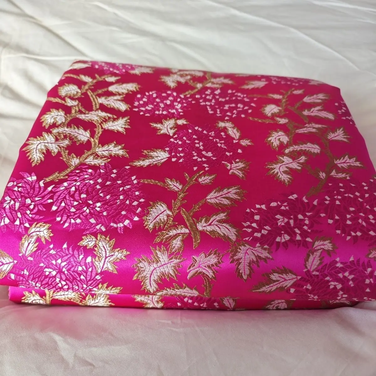No cotton filling Glossy print satin silk cover with zipper bedspread home bedding