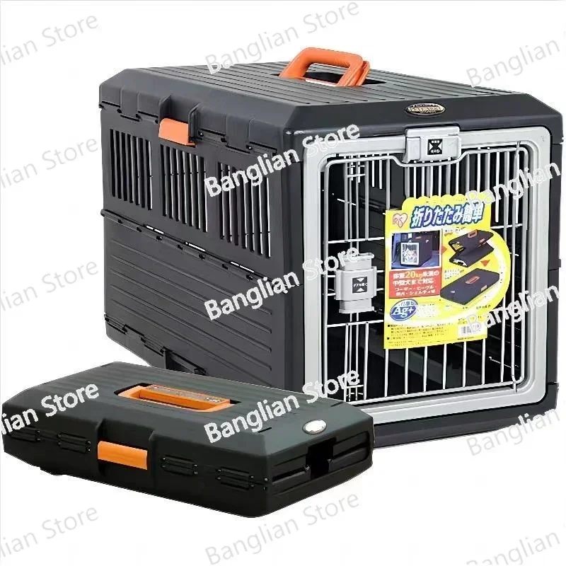 Breathable Cat Carrier Box Carrying Safe with Handle Travel Crate Transport Cage Carrier Basket for Indoor Puppy Car Outdoor