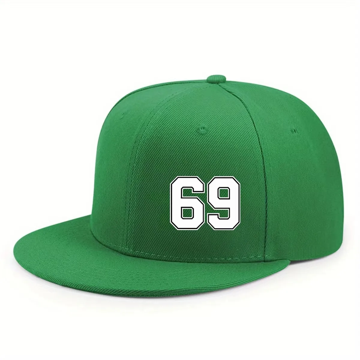 Popular New Fashion Street Hip Hop Hat Outdoor Cycling Sunshade Skateboard Hat Male Female Same Style Flat Edge Baseball Hat