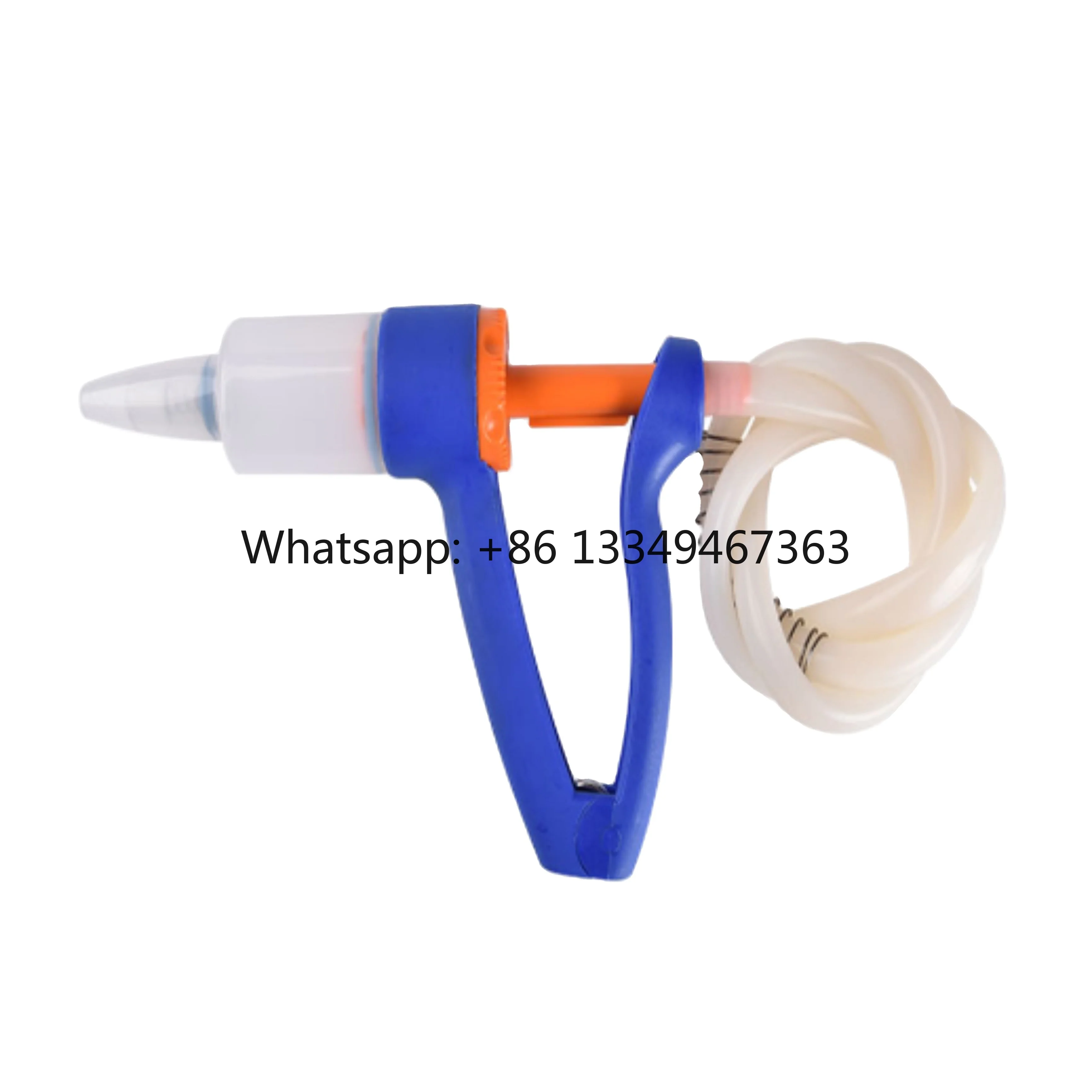 Factory Supply CE ISO Certified Blue Veterinary Drencher Plastic Automatic Medicine Durable