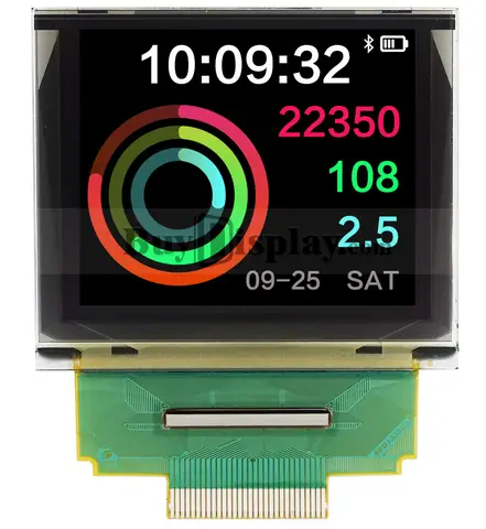 Color 1.69 inch 160x128 RGB OLED Display Panel SSD1333 Controller, Free Connector