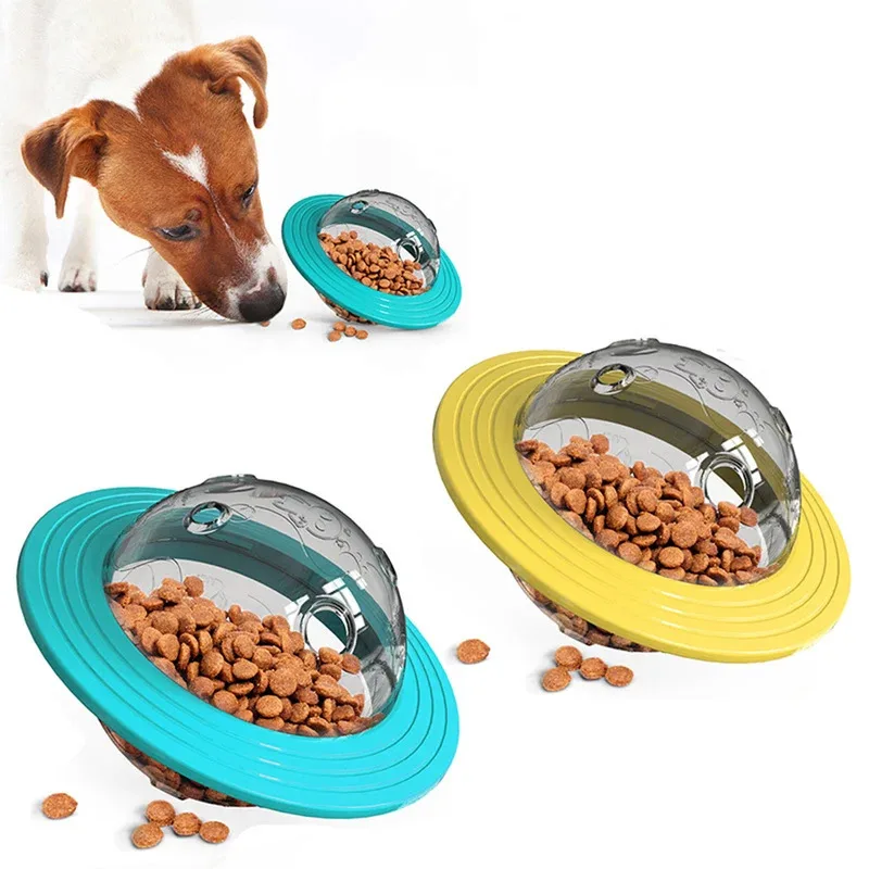 

Dog Interactive Food Leaking Dispensing Treat Ball for Dogs Improve IQ Training Toy Puppy Slow Feed Dachshund Toys