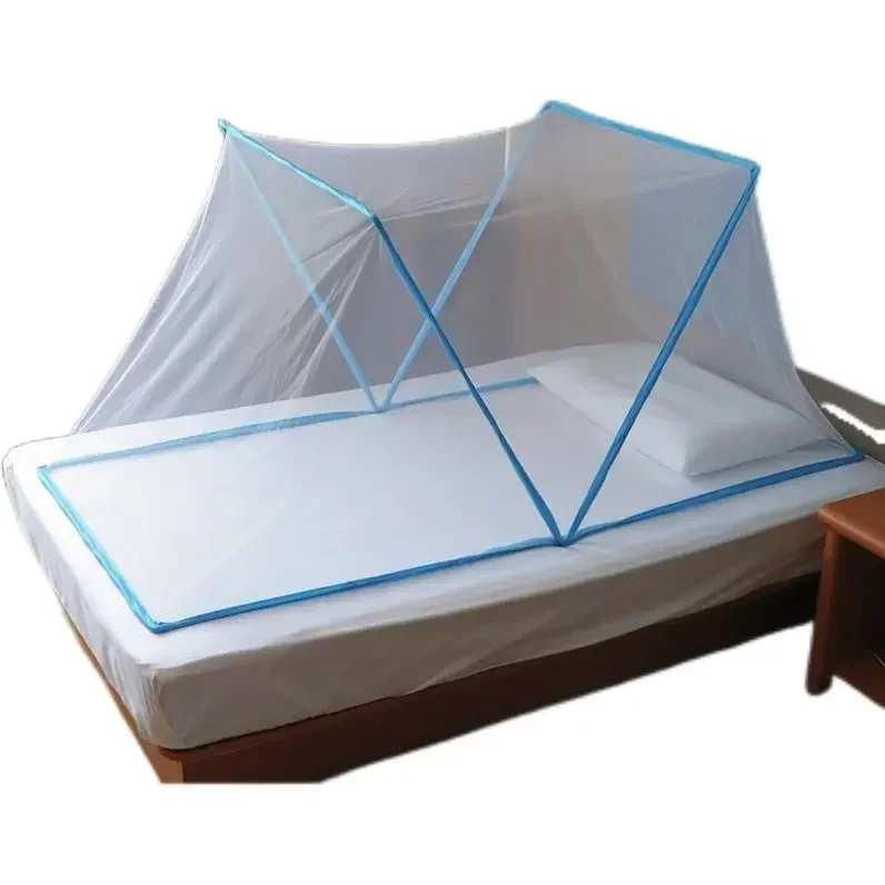 Outdoor mosquito nets are free of installation, folding student site dormitories, laying floors, outdoor camping, anti-bed bug