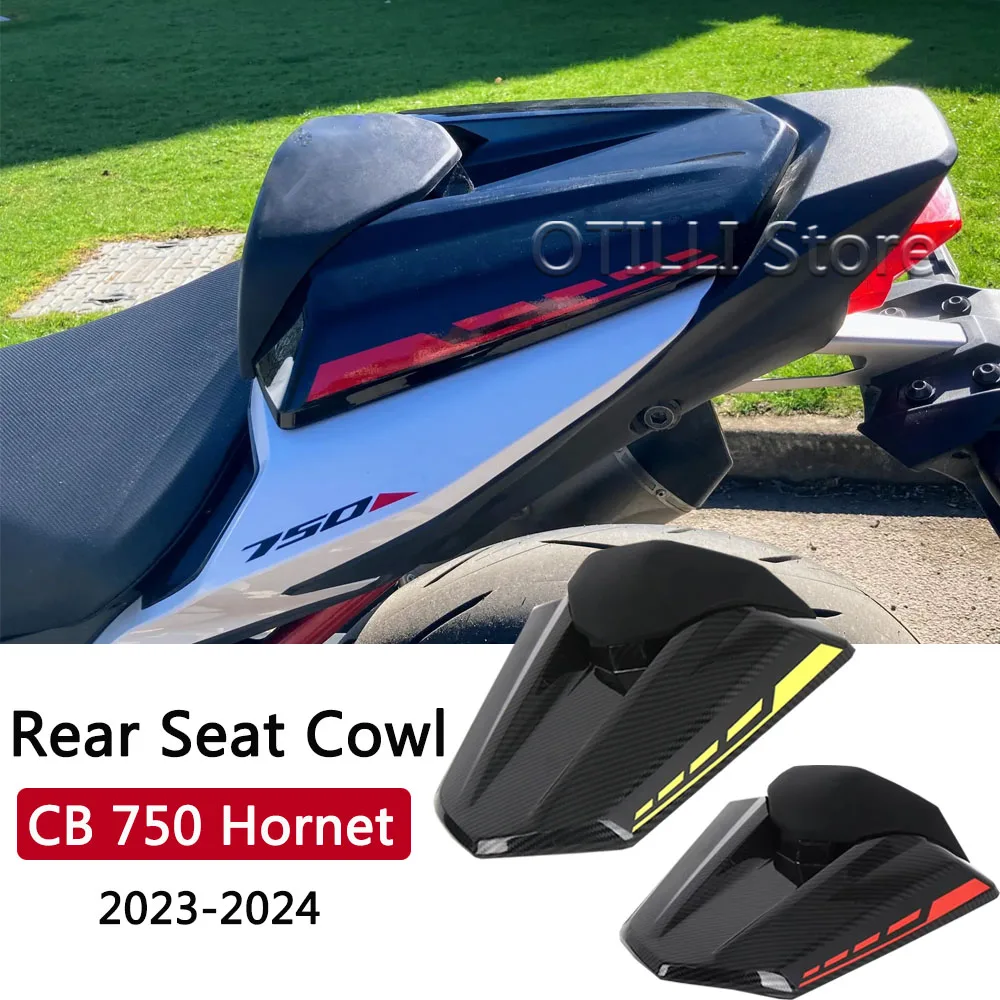 

CB750 Hornet Motorcycle Rear Passenger Cowl Seat Back Cover Fairing Carbon Fiber Accessories For Honda CB 750 Hornet 2023 2024