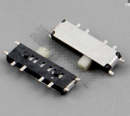 20pcs DC 50V 0.3A On/Off/On 3-Position 8-Pin DPDT Mini SMD SMT Slide Switch 10mm x 3mm MSK-13C01