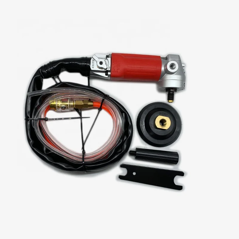 

High Quality Durable Pneumatic Air Water Wet Polisher with Rear Exhaust Marble Granite Stone Concrete Water Sander