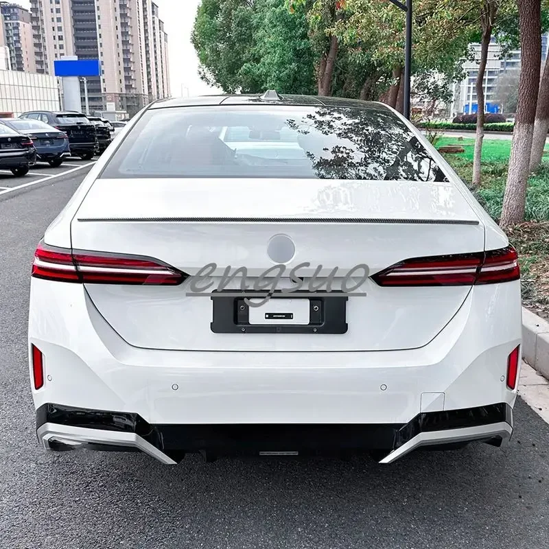 For Bmw 5 Series I5 G60 525i 530i 2024 Body Kit Rear Trunk Spoiler  Look Sport  Rear Trunk Wing Car Accessories Mod Parts