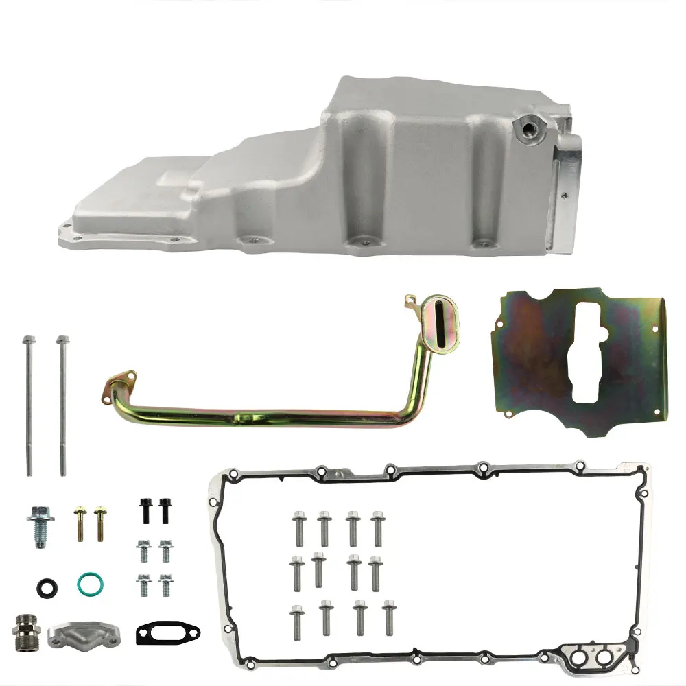 302-2 LS Engine Low Profile Oil Pan Retro Replacement for Camaro Firebird Ventura Nova F-Body G-body A-body LS1 LS2 LS3 6.2L 6.0L 5.3L 4.8L