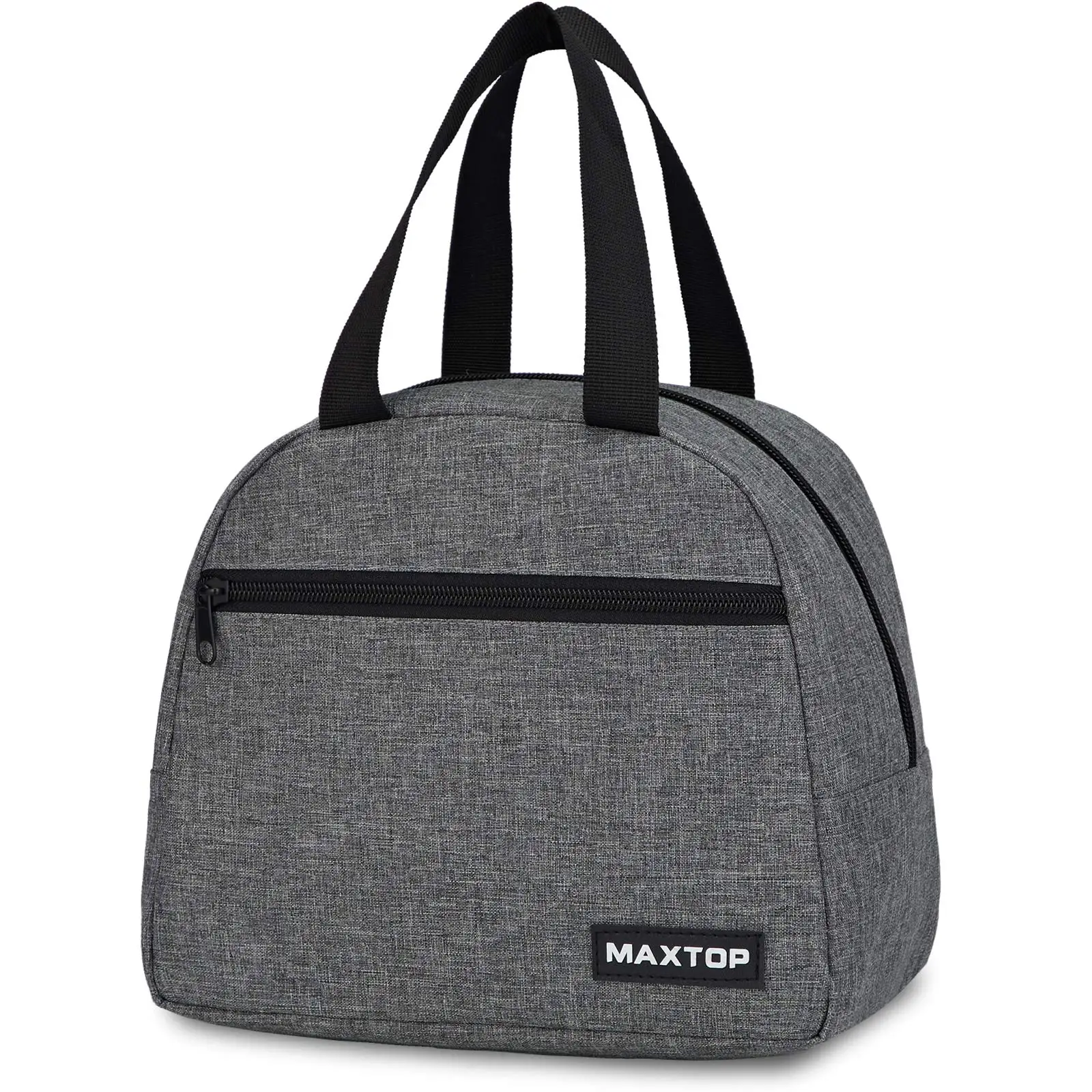 MAXTOP Lunch Bag Women, Insulated Thermal Bag for Men With Front Pocket and Inner Mesh Pocket,  Cooler Box Tote Storage Ice Bag,