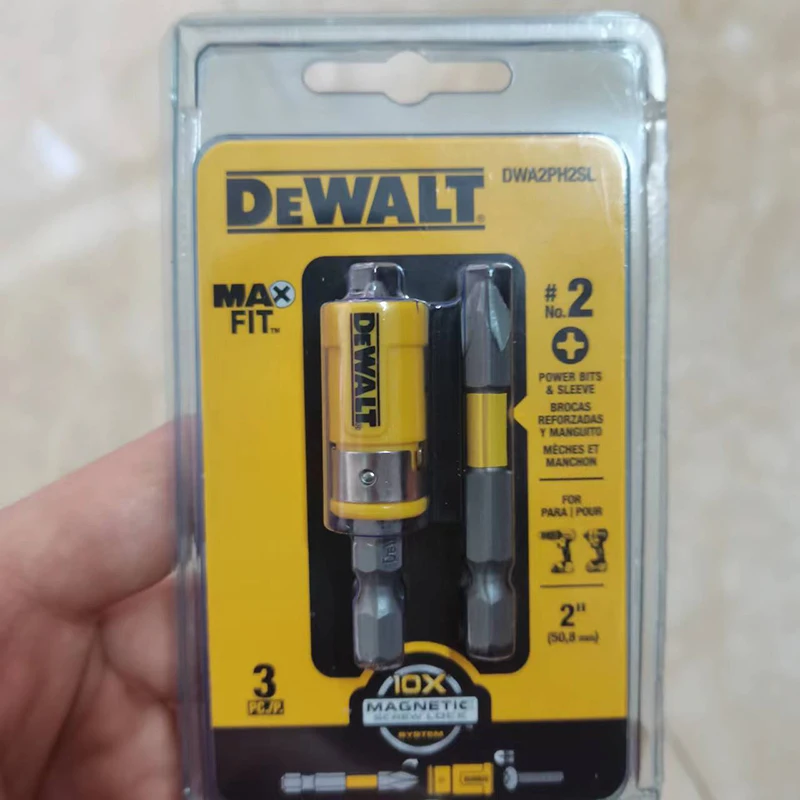 Dewalt Dwa2ph2sl 2 Inch Ph2 Twee Sets Kopschroevendraaier Magnetische Ringhuls