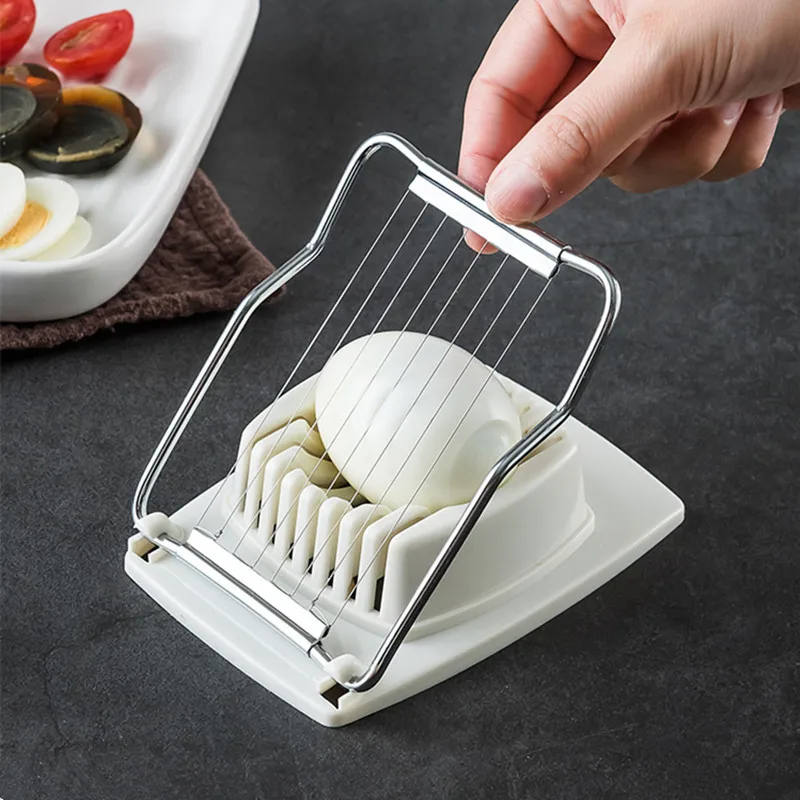 Kitchen Accessories Egg Slicers Chopper Stainless Steel Fruit Salad Cutter Egg Tools Manual Food Processors Kitchen Tool Gadgets