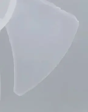 1 Pcs Small Power Mini Plastic Fan Blade 6 Leaves For Hairdryer Motor