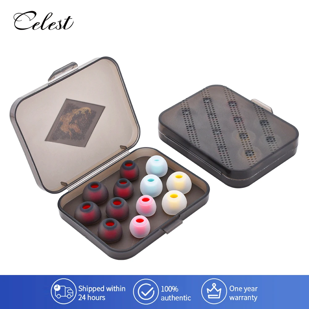 

Celest Silicone Earphones Ear Tips Professional Customized For Hifi Music Headphone In Ear IEMs Eartips Earbuds Headset